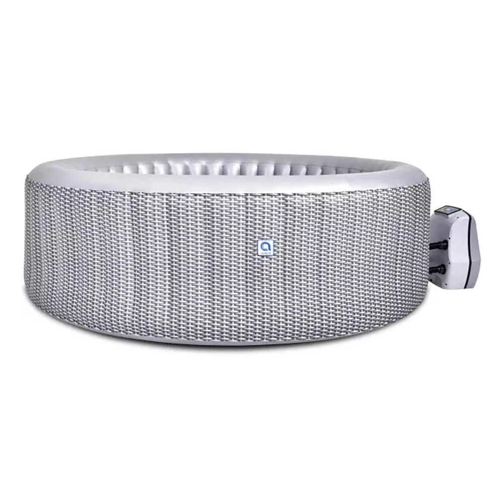 Avenli Venice sz�rke rattan mint�s felf�jhat� jakuzzi, 204 x 70 cm, 1000 liter